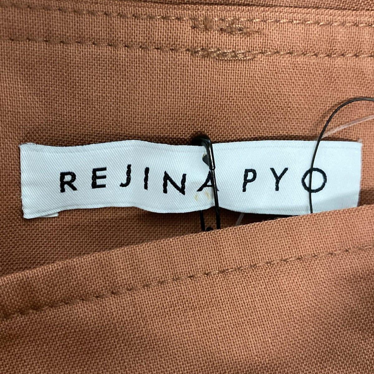  REJINA PYO レジーナピョウ パンツ サイズ6 M レディース - レッドブラウン フルレングス その他 パンツ