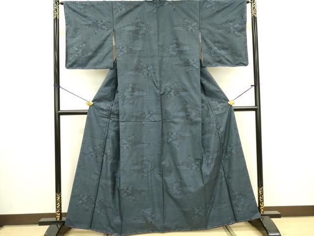 平和屋着物□本場大島紬 9マルキ 霞花文 正絹 逸品 DABA6898op - メルカリ