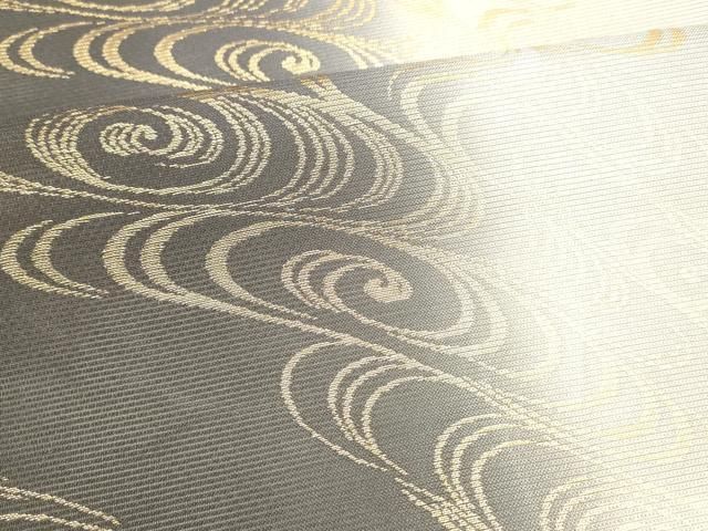  平和屋着物＊夏物 全通柄袋帯 流水文 金糸 正絹 cm 袋帯 帯