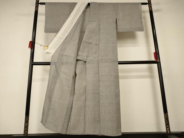 平和屋着物＊夏物 本場小千谷ちぢみ 鹿の子文様 麻 逸品 AABE1300jd