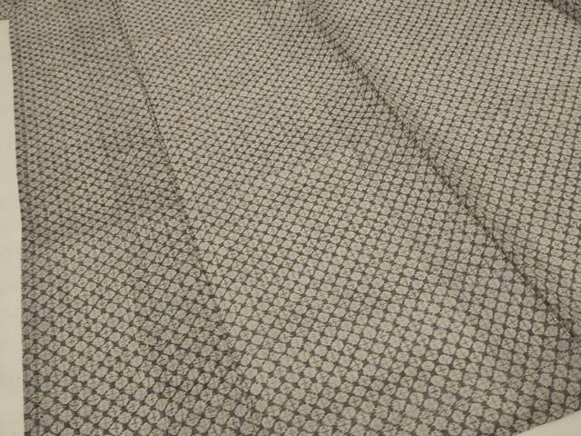 平和屋着物＊夏物 本場小千谷ちぢみ 鹿の子文様 麻 逸品 AABE1300jd