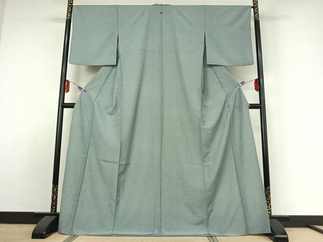 平和屋着物▽江戸小紋 単衣 鮫小紋柄 三越扱い 洗える着物 AABE3398jh