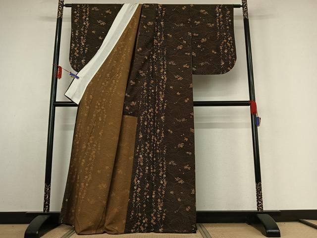 平和屋着物▽小紋 単衣