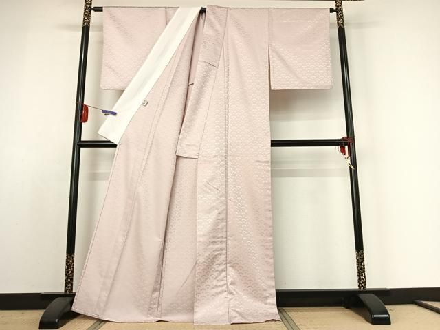 桜色 洗える着物