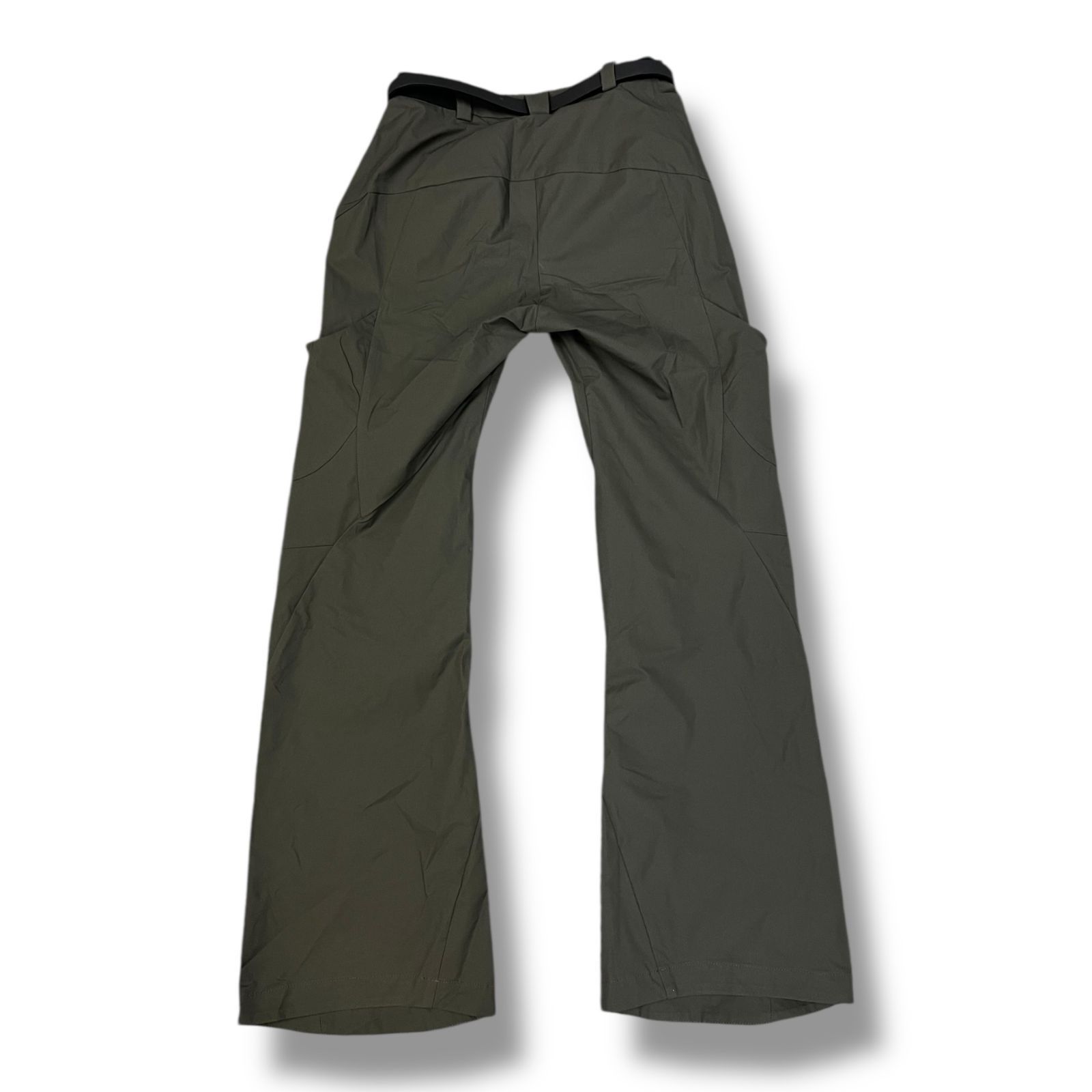 HYEIN SEO Bootcut trousers pants ベルト付きブーツカットトラウザーパンツ ヘインソ チャコール 1 820 A