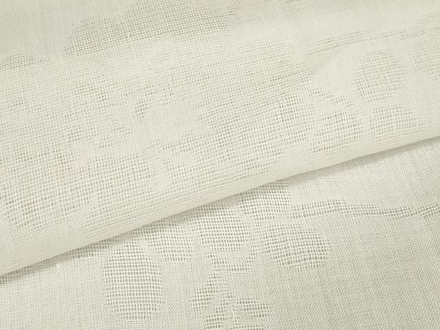 平和屋着物＊夏物 小千谷ちぢみ 長襦袢 反物 着尺 本麻紋紗 草花紋紗