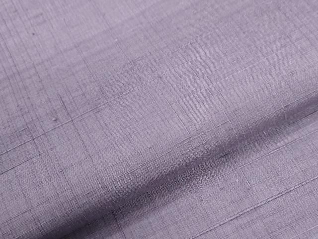 平和屋着物○結城紬 色無地 浅紫色 正絹 逸品 CABB4222yc - メルカリ