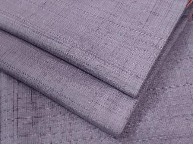 平和屋着物○結城紬 色無地 浅紫色 正絹 逸品 CABB4222yc - メルカリ
