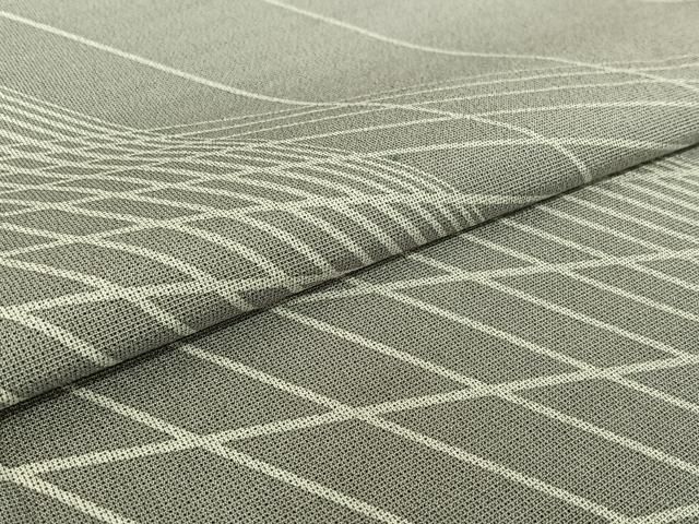 平和屋着物▽本塩沢 訪問着 単衣 やまだ織 藤倉守正 雪の中のきれ 証紙