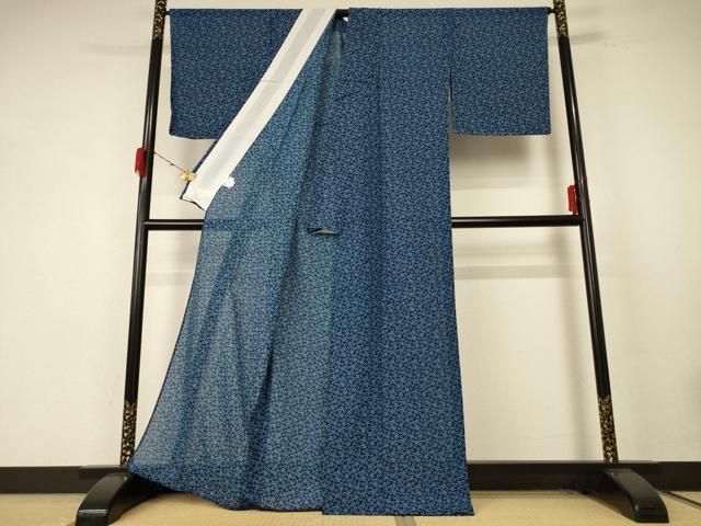  平和屋着物＊夏物 小紋 紗 花づくし 洗える着物 ♥ jd 小紋 着物