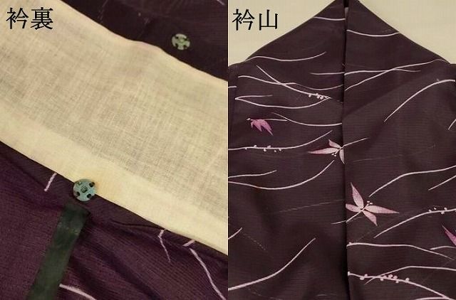 平和屋着物＊夏物 小紋 絽 蜻蛉 芝 洗える着物 AABE7446jd - メルカリ