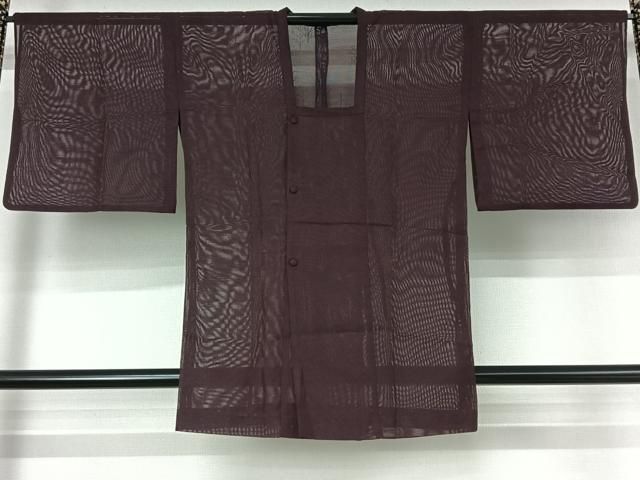 平和屋着物▽道行コート スリーシーズン 春夏秋 塵除け 樹林文 正絹 jh