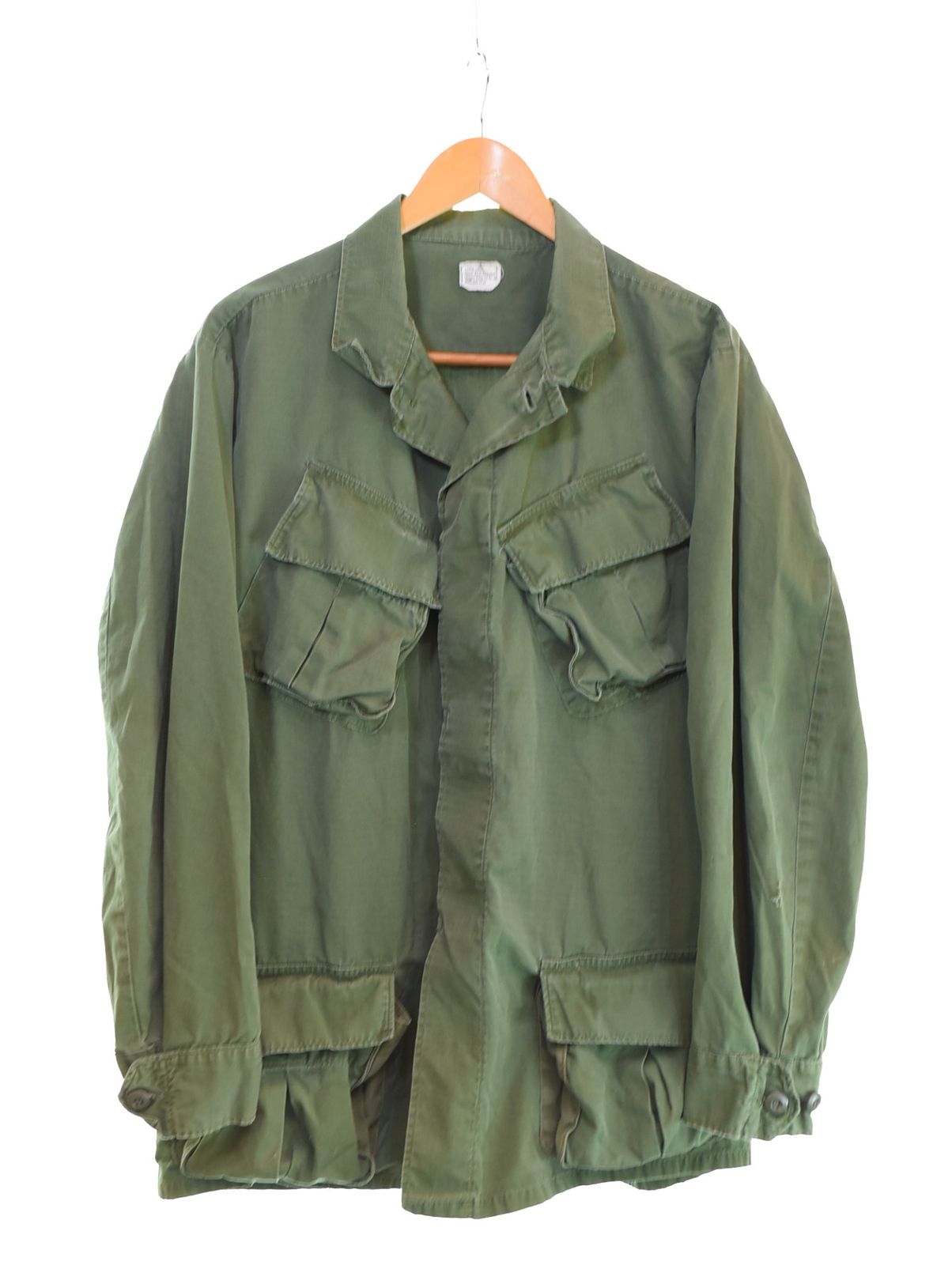 60s US.ARMY ジャングルファティーグジャケット 5th リップストップ ミリタリー Military USARMY 60s ジャングルファティーグジャケット