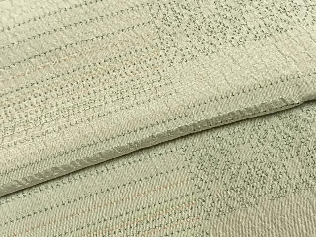 平和屋着物▽上質な紬 単衣