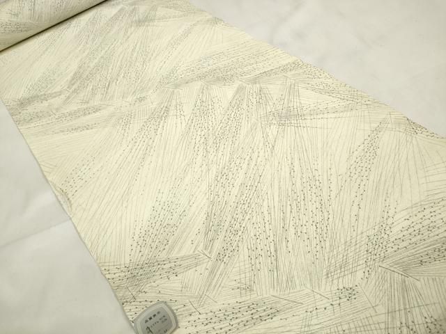 平和屋着物＊夏物 小紋 上布 反物 着尺 松葉文 さんび謹製 ♥ zzz