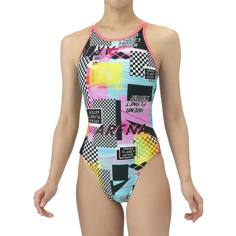 arena(アリーナ) トレーニングワンピース 水泳水着W 非公認 (as5fwm22l-bkyl) arena(アリーナ) トレーニングワンピース 水泳水着W 非公認 (as5fwm22l