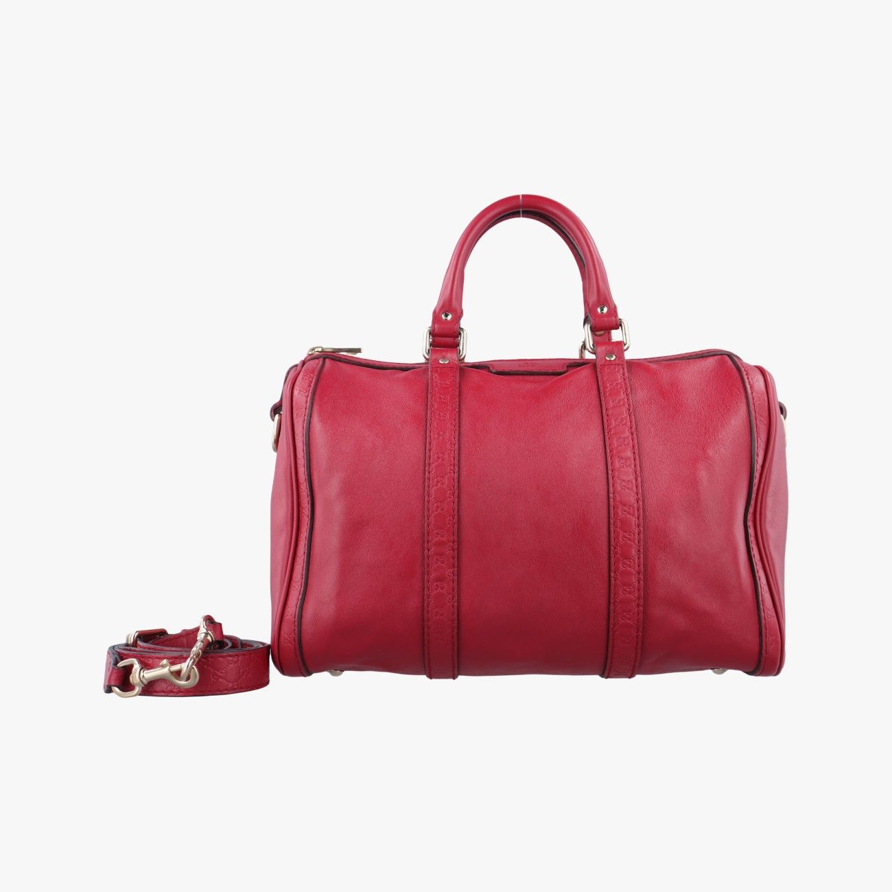 グッチGucciシェリーライン レッド レザー 247205