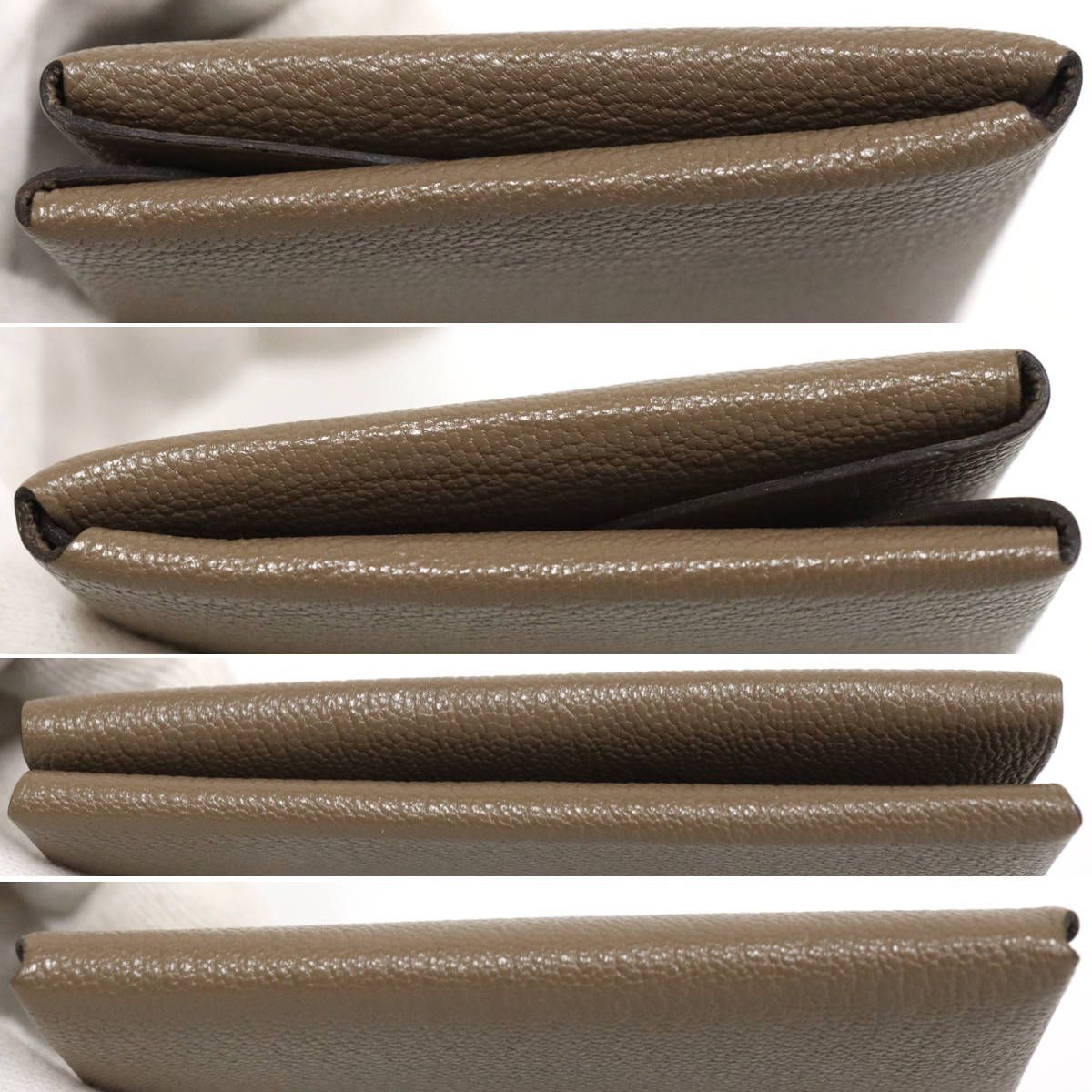 エルメス カルヴィ デュオ Z刻印/シェーブル/エトゥープ - メルカリ