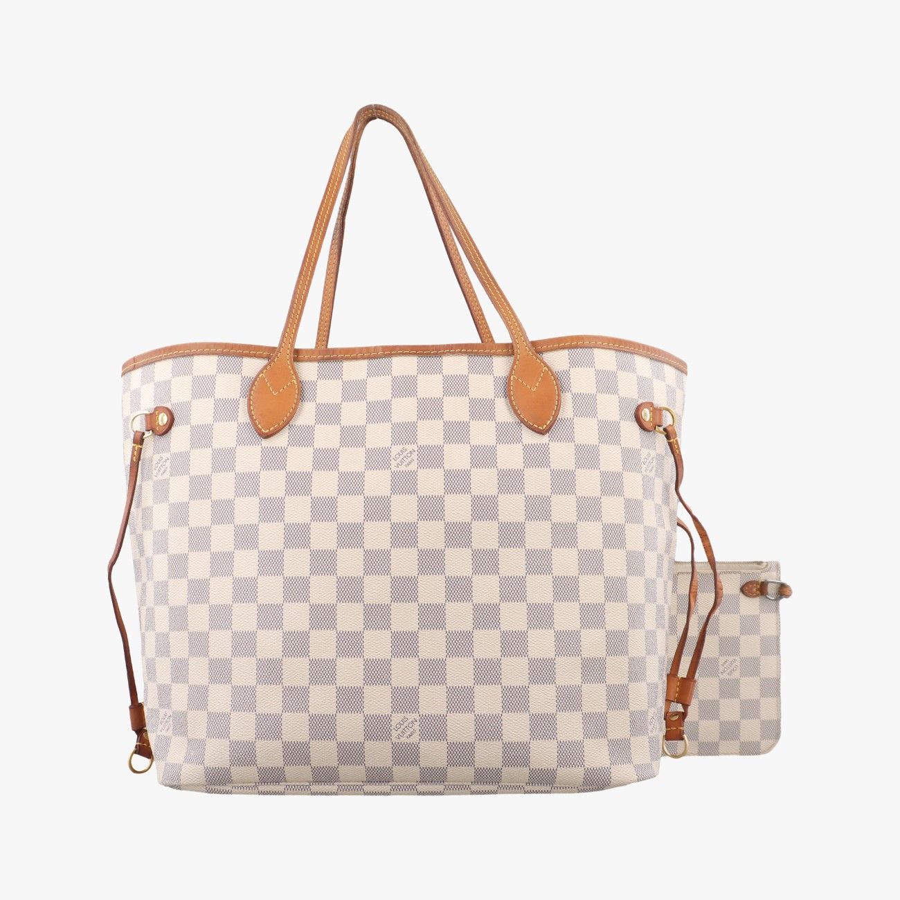 ルイヴィトンLouis VuittonネヴァーフルMM アズール ダミエキャンバス N 51107 AR 1167