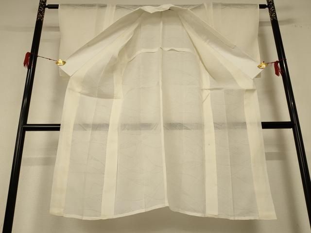 平和屋着物＊夏物 長襦袢 草葉紋紗 鳥の子色 麻 AABE7503jd - メルカリ