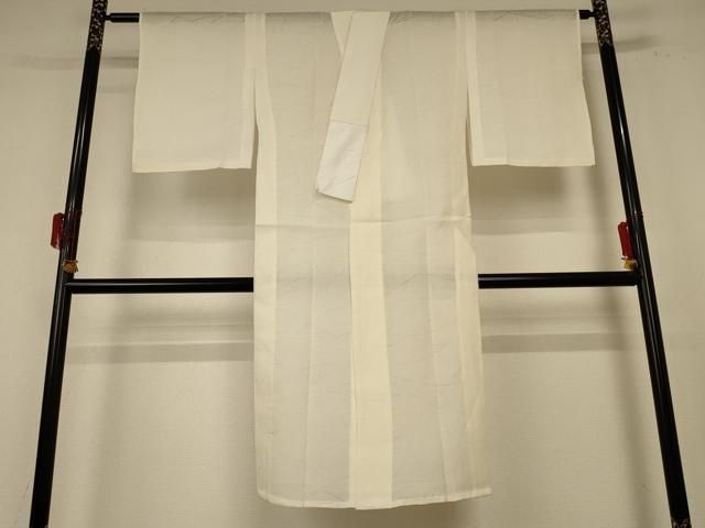 平和屋着物＊夏物 長襦袢 草葉紋紗 鳥の子色 麻 AABE7503jd - メルカリ