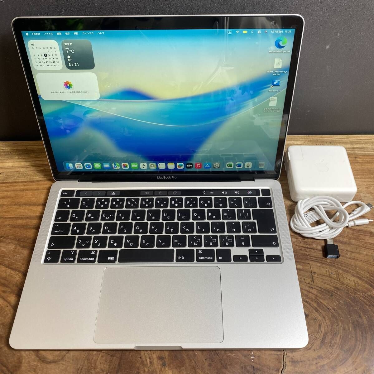 Apple MacBook Pro 13インチ 2020 Intel Core i 7 メモリ32 GB SSD 1 TB Windows 11 Office 2025 CJ 610