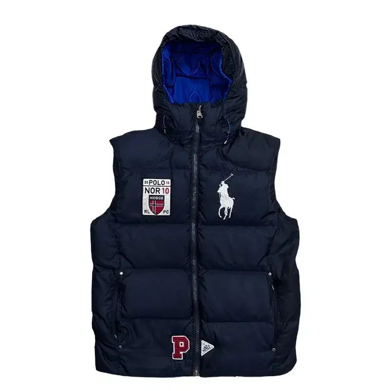 POLO RALPH LAUREN ビックポニー ノルウェー ダウンベスト L