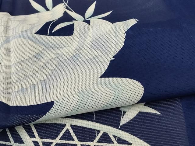 平和屋着物＊夏物 訪問着 絽 鴛鴦文 正絹 逸品 未使用 AABE8979jd