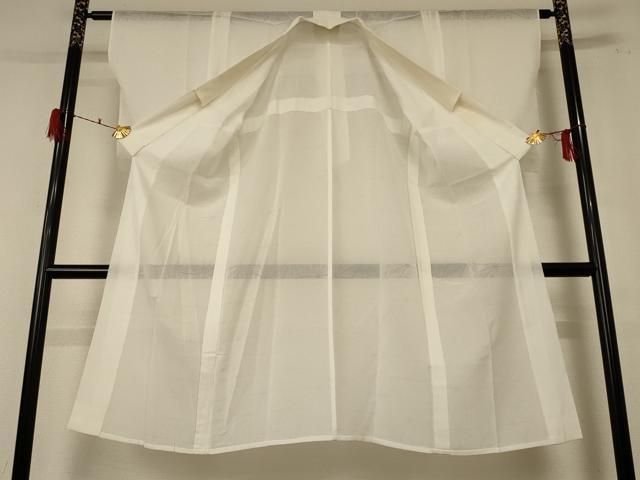 平和屋着物＊夏物 長襦袢 絽 麻の葉紋紗 jd