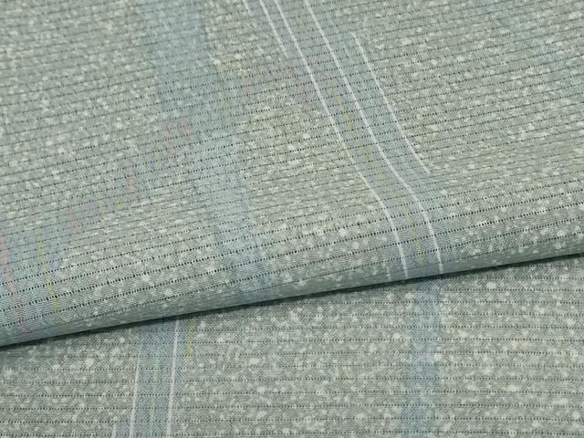  平和屋着物＊夏物 小紋 絽 枝葉文 洗える着物 ♥ jd 小紋 着物