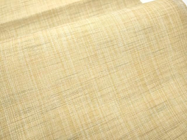 六通柄袋帯 孔雀羽文