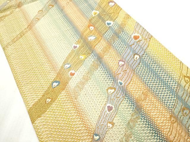 平和屋着物●両面 六通柄袋帯