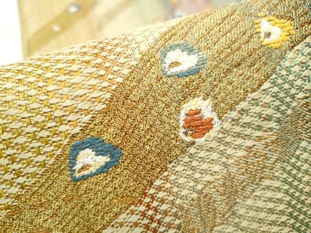 平和屋着物●両面 六通柄袋帯