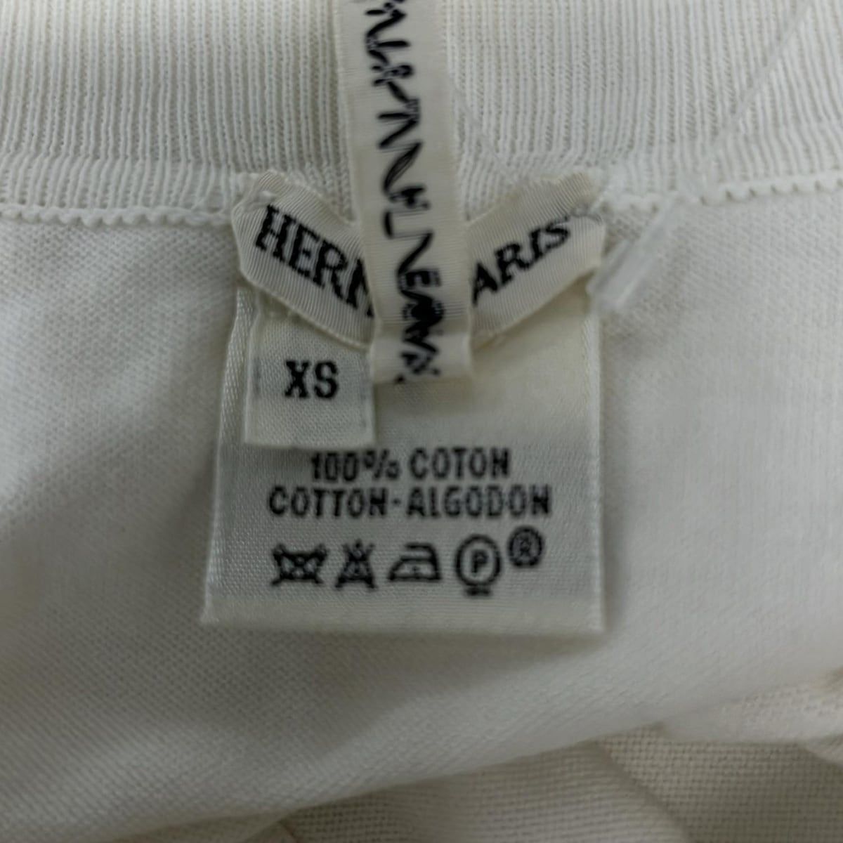 HERMES(エルメス) カーディガン サイズXS レディース - 白 長袖  