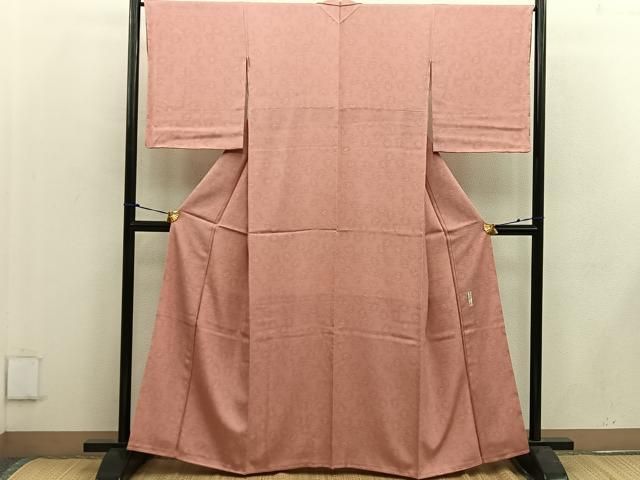 平和屋着物○重要無形文化財 人間国宝 中村勇二郎 江戸小紋 流水花文