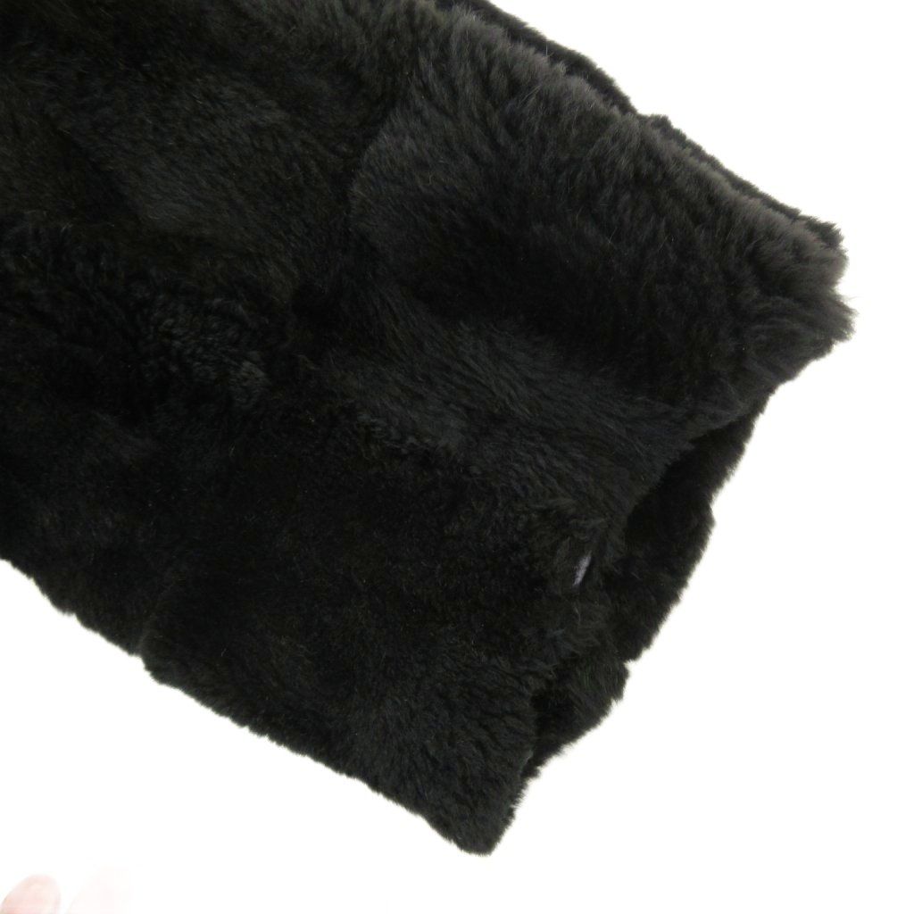 LAVANCE シェアードミンクファーコート 毛皮 ミドル丈 ハーフ 裏地ロゴ