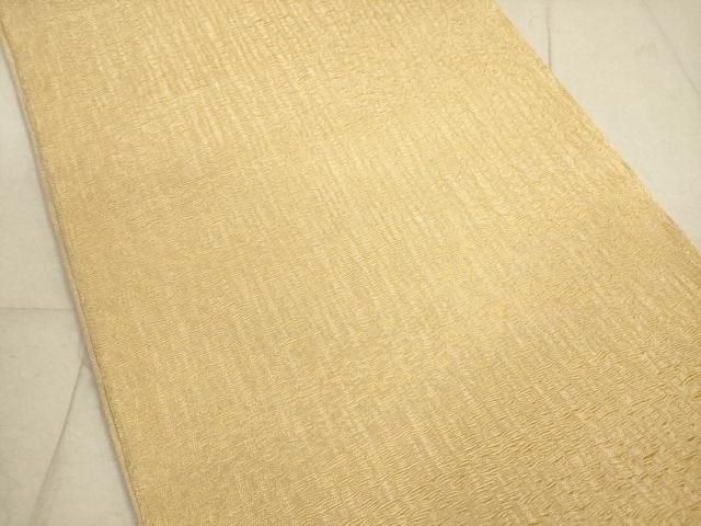 平和屋着物▽全通柄 本袋帯 スリーシーズン 春夏秋 櫛織 霞文 正絹 xg