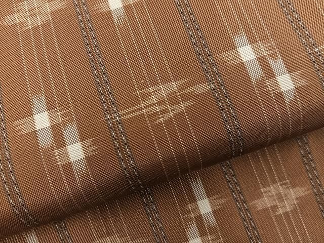 平和屋着物○上質な紬 本場琉球絣 大城工房 正絹 逸品 未使用