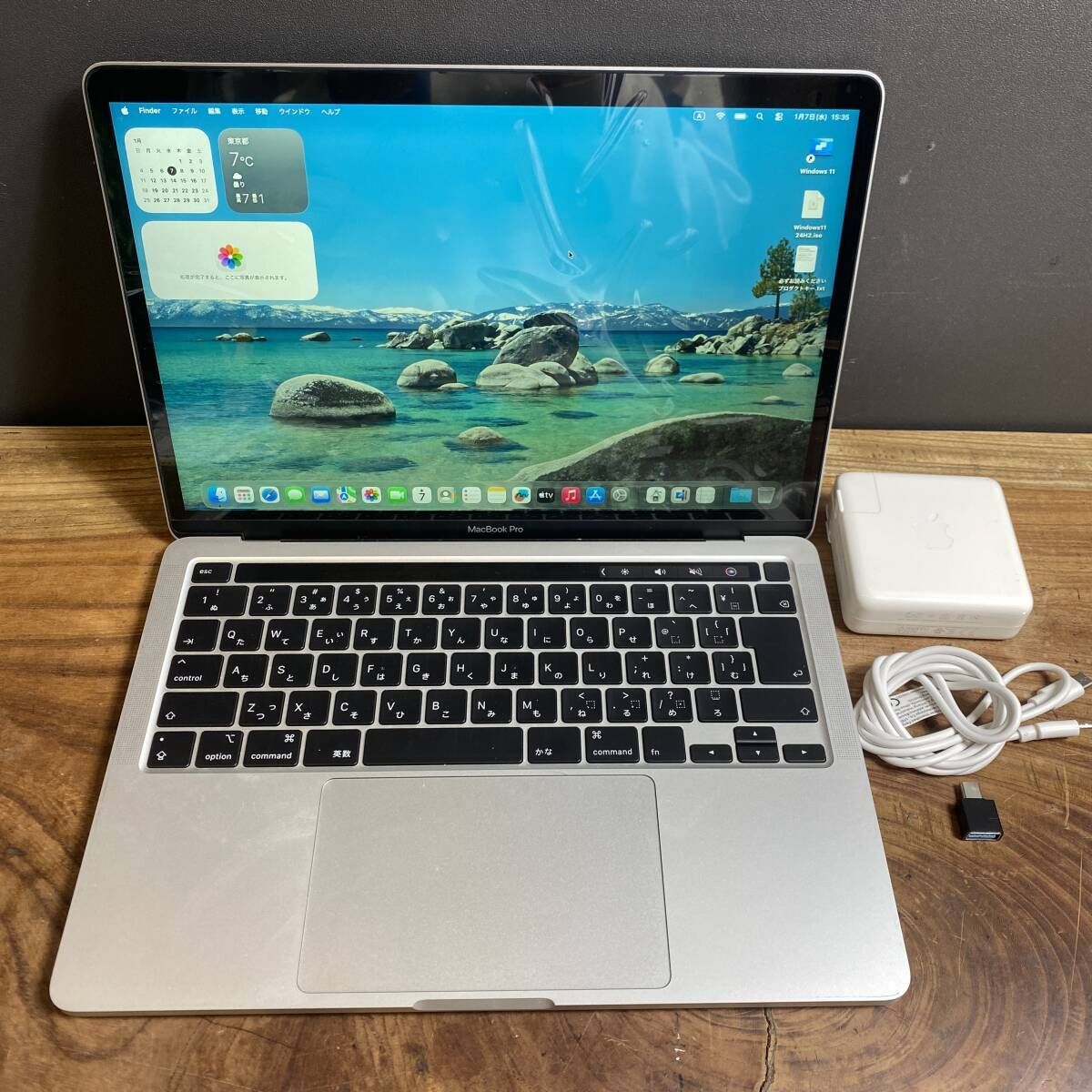 Apple MacBook Pro 13インチ 2020 | Intel Core i 7 メモリ32 GB SSD 1 TB Windows 11 Office 2025 CJ 611