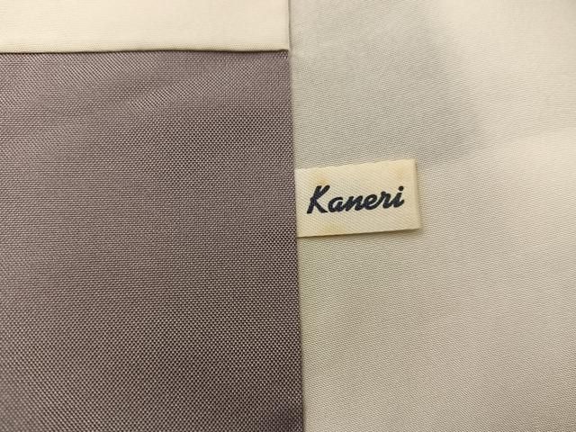  平和屋着物●上質な紬 100亀甲 亀甲間道 正絹 mz 紬 着物