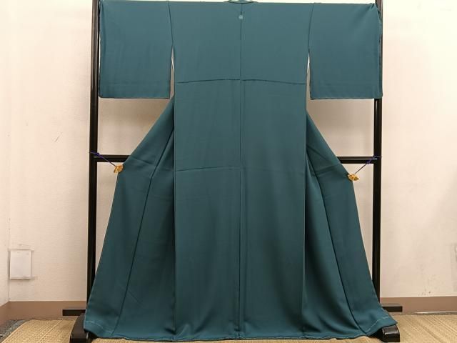 平和屋着物●上質な色無地 虫襖色 正絹 ♥ mz