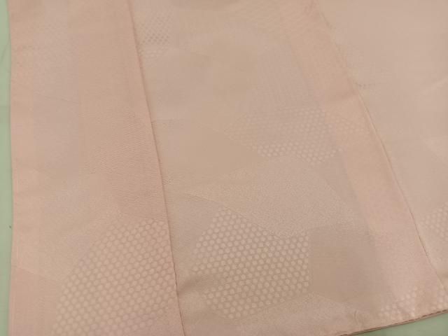 平和屋着物●上質な色無地 亀甲地紋