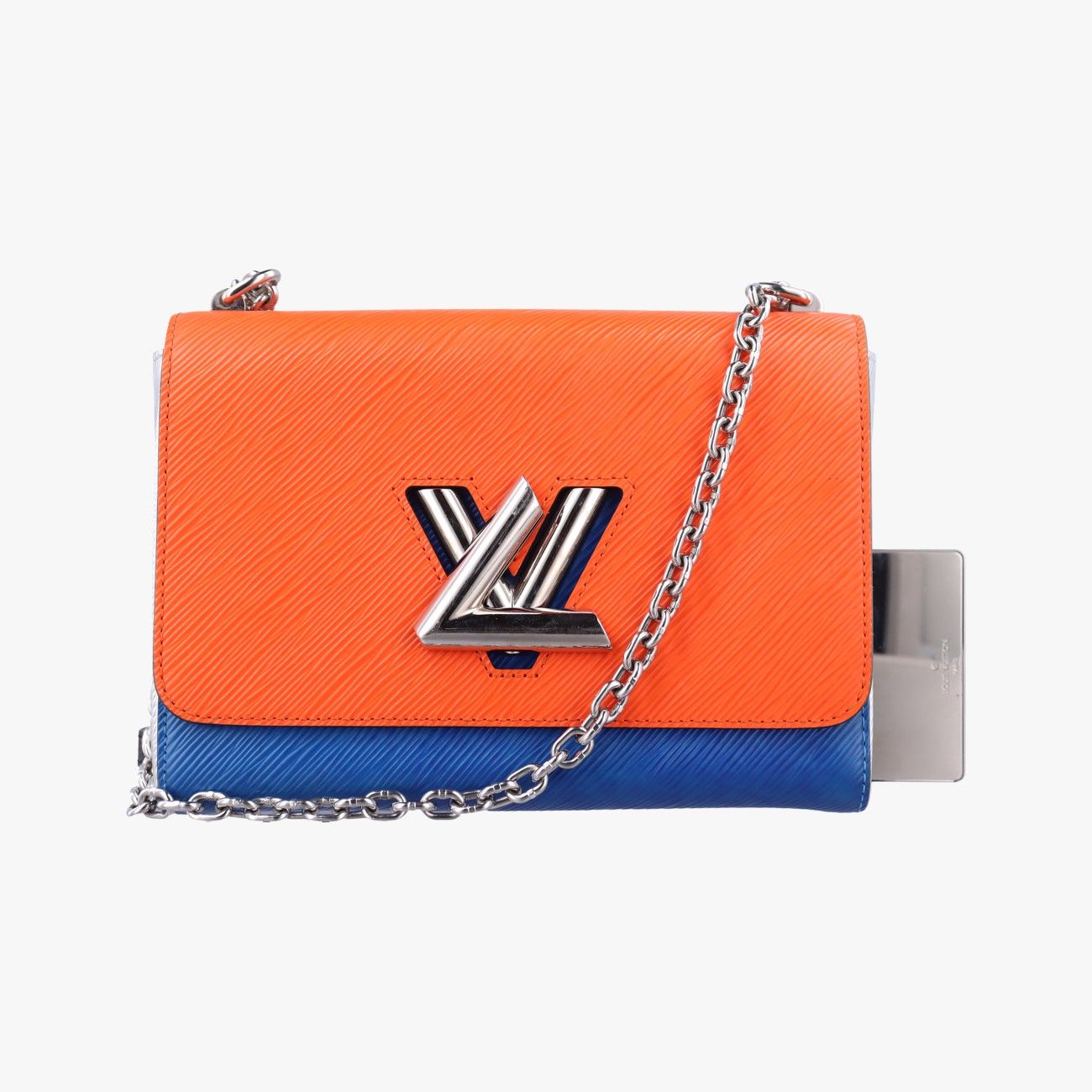 ルイヴィトンLouis VuittonツイストMM オレンジ×ブルー×シルバー エピ M 50282 SR 2136