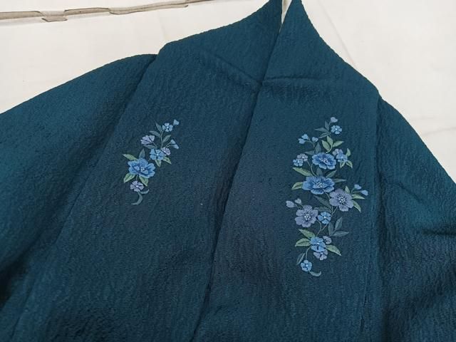  平和屋着物●上質な色無地 虫襖色 やまと誂製 正絹 mz 色無地 着物