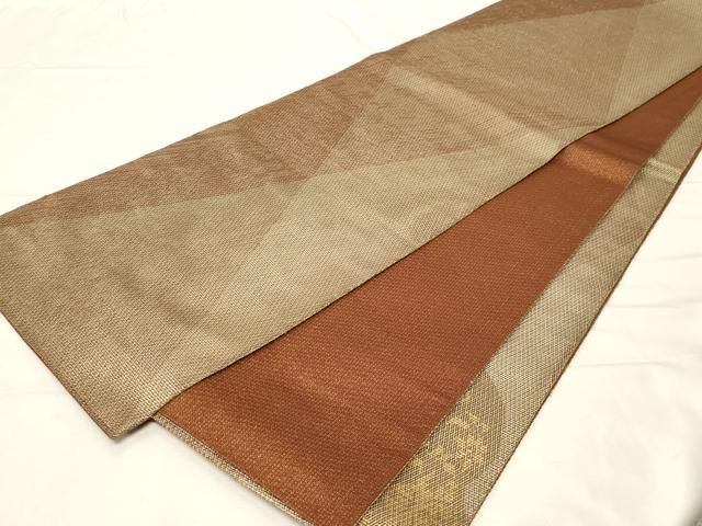 平和屋着物○ひなや工房 くむ・あむ・おる 伊豆蔵明彦 太鼓柄袋帯 刺繍