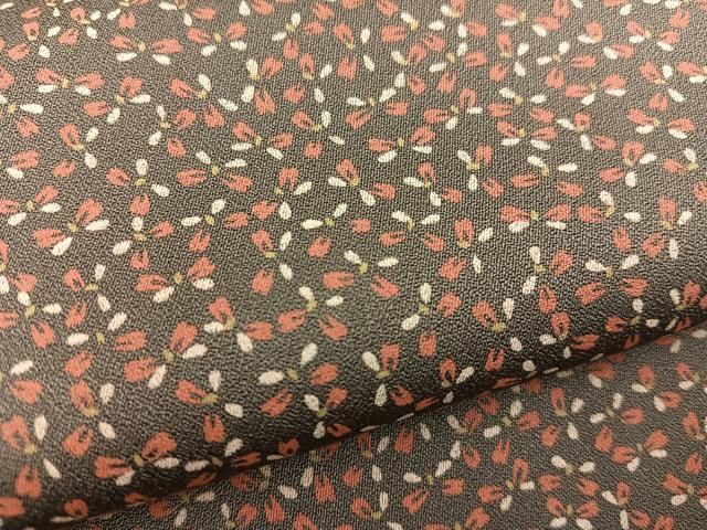 平和屋着物▽江戸小紋 単衣 草花文 正絹 逸品 BAAW3544mz - メルカリ