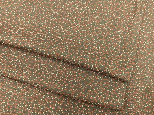 平和屋着物▽江戸小紋 単衣 草花文 正絹 mz