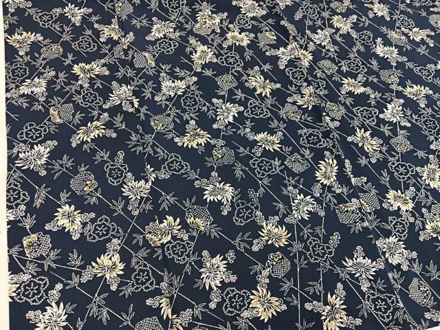 平和屋着物▽上質な小紋 単衣