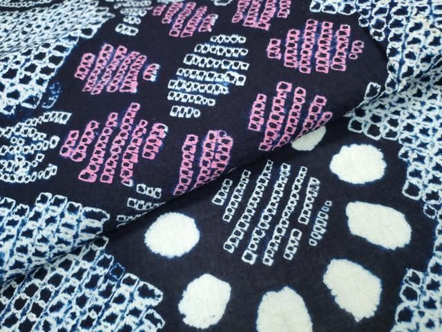 浴衣 有松鳴海絞り