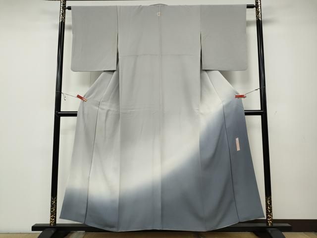 平和屋着物●世界的人形師 辻村寿三郎 ジュサブロー 色留袖 霞文 暈し染め 正絹 ut